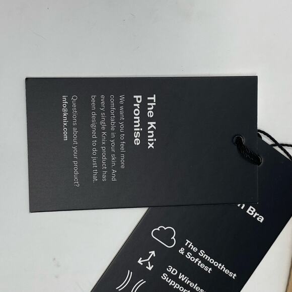 I Love Your Style Womans Size 38C Solid Black Padded Underwire Front Closure Bra - Picture 5 of 5